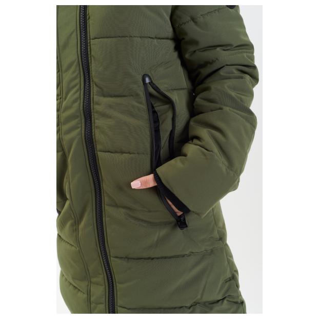 Куртка-парка зимняя женская GEOGRAPHICAL NORWAY «AUTRUCHE» LADY - Аритикул WW4916F-OLIVE-M - Фото 21