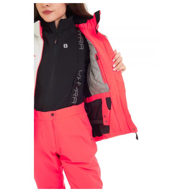 Горнолыжная куртка премиум-класса HYRA «MATT» - Аритикул HLG1252-Bright Pink/Black-40 - Фото 43