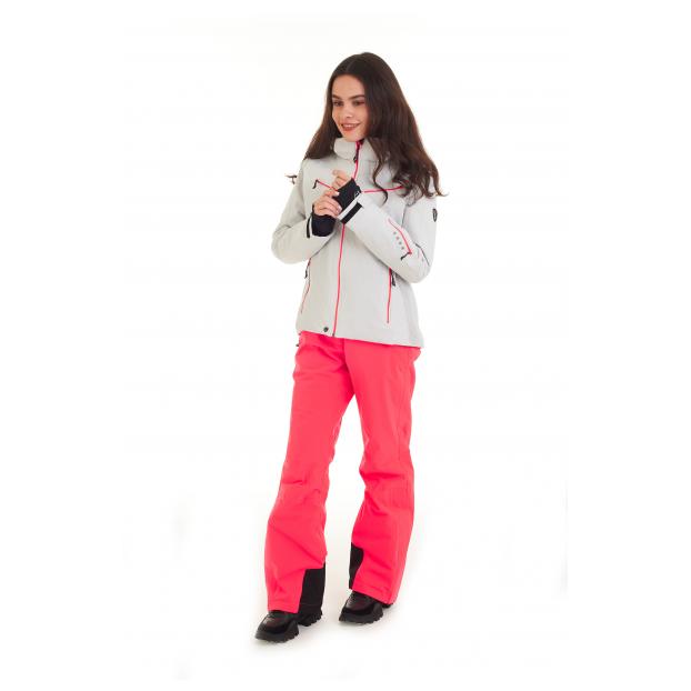 Горнолыжная куртка премиум-класса HYRA «MATT» - Аритикул HLG1252-Bright Pink/Black-40 - Фото 46