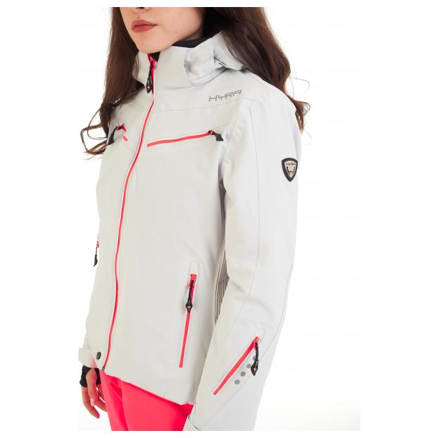 Горнолыжная куртка премиум-класса HYRA «MATT» - Аритикул HLG1252-Bright Pink/Black-40 - Фото 53