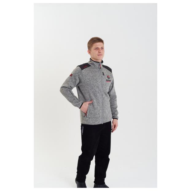 Толстовка мужская GEOGRAPHICAL NORWAY «TAVID» - Аритикул WT1055H/GN-BLENDED GREY-S - Фото 4