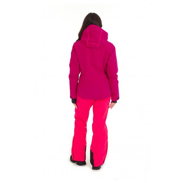 Горнолыжная куртка премиум-класса HYRA «MATT» - Аритикул HLG1252-Bright Pink/Black-40 - Фото 68