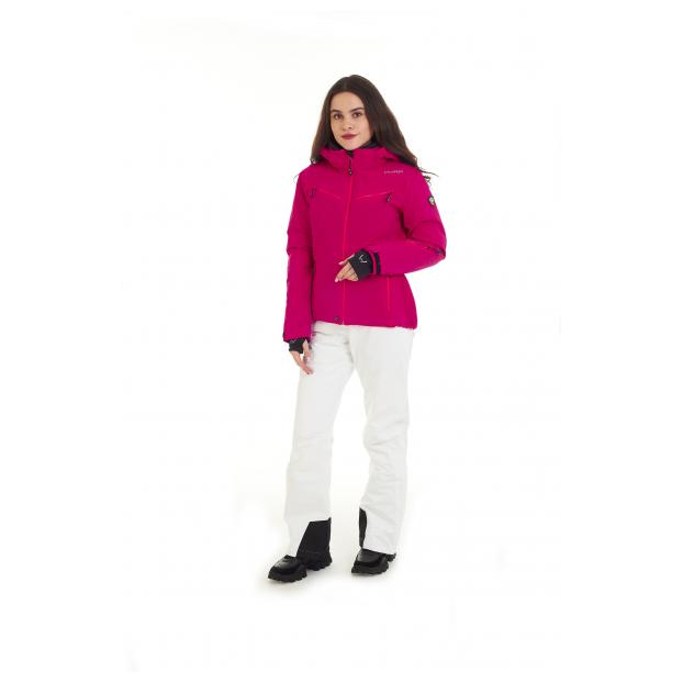 Горнолыжная куртка премиум-класса HYRA «MATT» - Аритикул HLG1252-Bright Pink/Black-40 - Фото 76