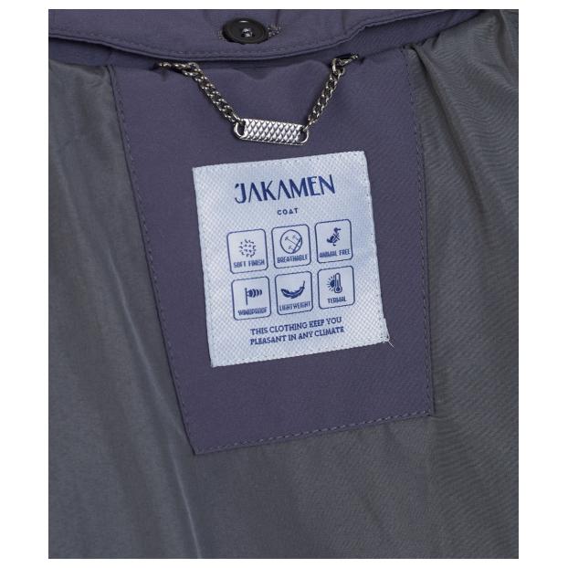 Куртка мужская JAKAMEN - Аритикул JK38KL05M001-Серый-48 - Фото 17