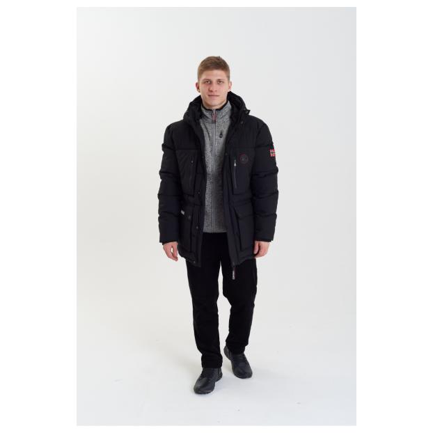 Парка мужская GEOGRAPHICAL NORWAY «ALBERT»  - Аритикул WT1000H/GN-BLACK-S - Фото 2