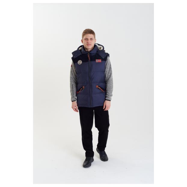 Жилет мужской GEOGRAPHICAL NORWAY «VELIAN VEST MEN»  - Аритикул WT1439H/GN-NAVY-S - Фото 21