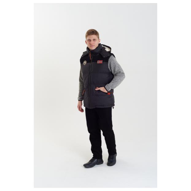 Жилет мужской GEOGRAPHICAL NORWAY «VELIAN VEST MEN»  - Аритикул WT1439H/GN-BLACK-S - Фото 5