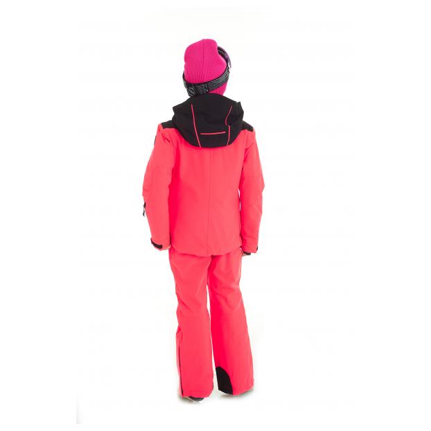 Горнолыжная куртка премиум-класса HYRA «VISP» - Аритикул HJG1452-Bright Pink/Black-10 - Фото 11