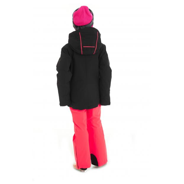 Горнолыжная куртка премиум-класса HYRA «VISP» - Аритикул HJG1452-Bright Pink/Black-10 - Фото 2