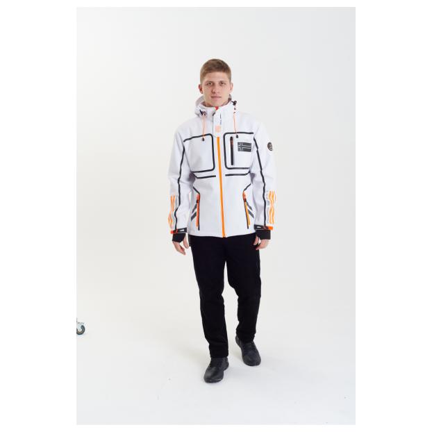 Софтшеловая куртка мужская  GEOGRAPHICAL NORWAY «ROMANO»  - Аритикул WW3284H/GN-NAVY-S - Фото 25