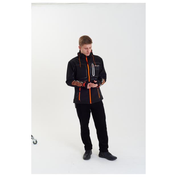Софтшеловая куртка мужская  GEOGRAPHICAL NORWAY «ROMANO»  - Аритикул WW3284H/GN-NAVY-S - Фото 2