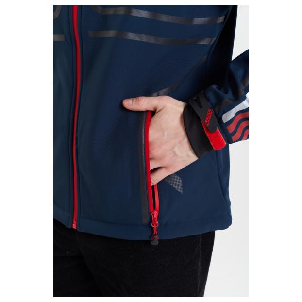 Софтшеловая куртка мужская  GEOGRAPHICAL NORWAY «ROMANO»  - Аритикул WW3284H/GN-NAVY-S - Фото 14
