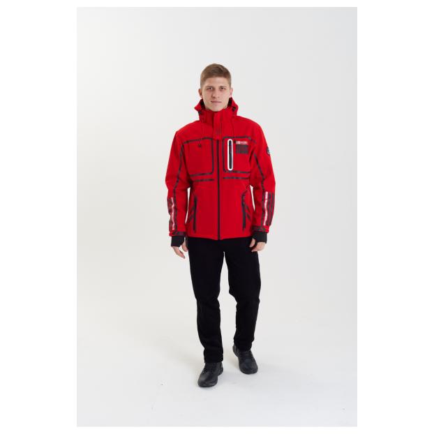 Софтшеловая куртка мужская  GEOGRAPHICAL NORWAY «ROMANO»  - Аритикул WW3284H/GN-BLACK-S - Фото 17