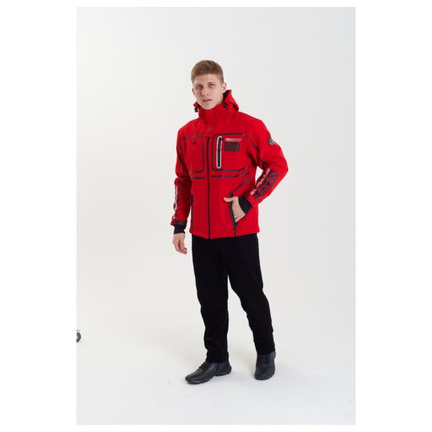 Софтшеловая куртка мужская  GEOGRAPHICAL NORWAY «ROMANO»  - Аритикул WW3284H/GN-RED-L - Фото 21