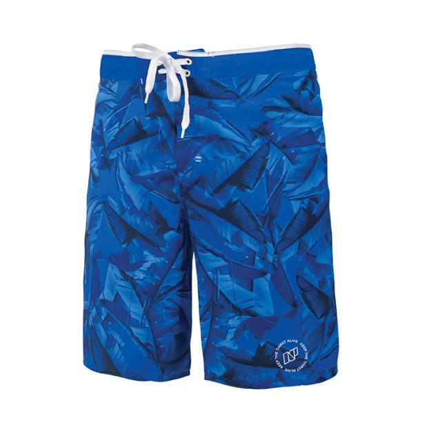 БОРДШОРТЫ МУЖСКИЕ NEIL PRYDE "PALMS" - Аритикул BSE073 С1 (royal blue) 32 - Фото 1