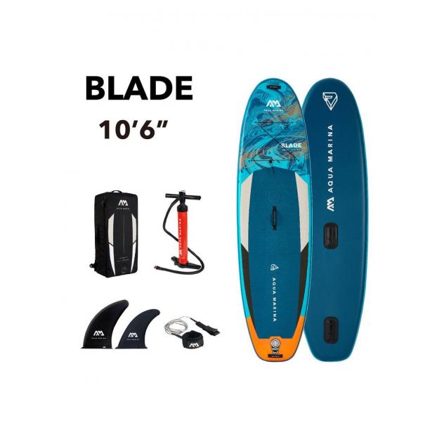 Виндсерф-доска надувная Aqua Marina Blade 10'6" S24 - Аритикул Aqua Marina Blade 10'6" S24-280 - Фото 1