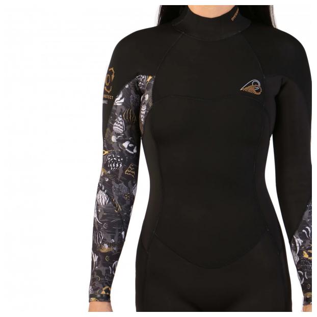 ГИДРОКОСТЮМ ЖЕНСК. ДЛИННЫЙ SOÖRUZ «DIVINE» 3/2 ММ - Аритикул H22 WW32BZDIVBK - BLACK-S - Фото 3