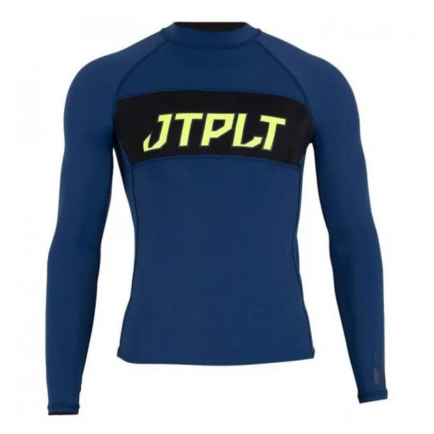 Гидромайка мужская длинный рукав Jetpilot RX LS Rashie navy/yellow - Аритикул 220930-L - Фото 1