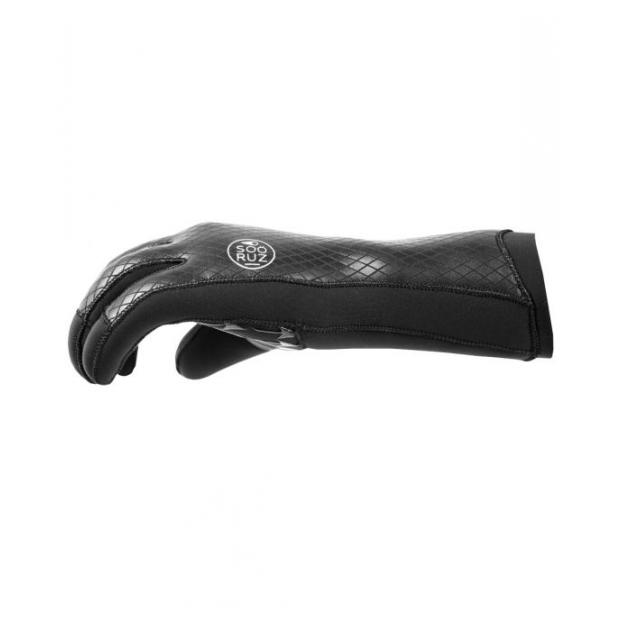 Неопреновые перчатки SOORUZ 3mm Gloves curved WIND - Аритикул E23 E3GLOWIN-BLACK-M - Фото 4