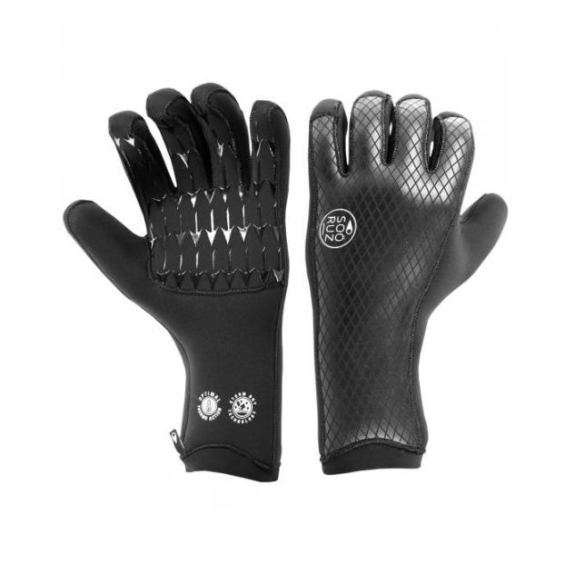 Неопреновые перчатки SOORUZ 3mm Gloves curved WIND - Аритикул E23 E3GLOWIN-BLACK-L - Фото 5