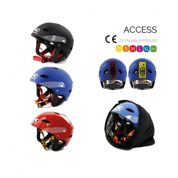 ПЛАСТИКОВЫЙ ШЛЕМ SOORUZ «ACСESS» - Аритикул E24 ECASACC-RED-M - Фото 4