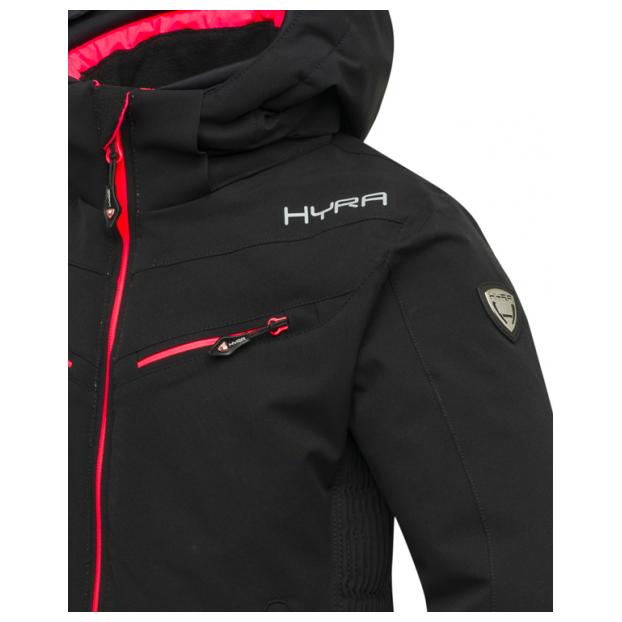 Горнолыжная куртка премиум-класса HYRA «VISP» - Аритикул HJG1452-Bright Pink/Black-10 - Фото 5