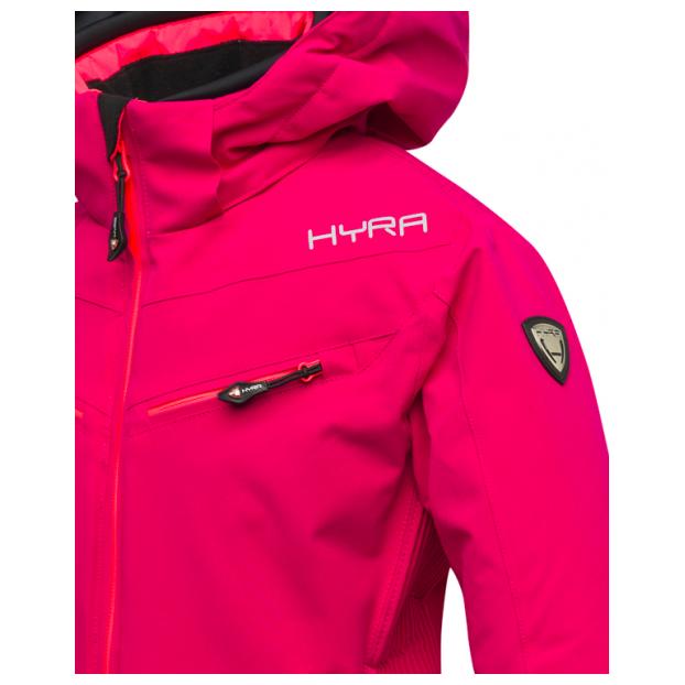 Горнолыжная куртка премиум-класса HYRA «VISP» - Аритикул HJG1452-Bright Pink/Black-10 - Фото 14