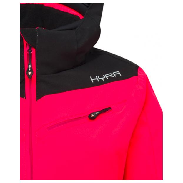 Горнолыжная куртка премиум-класса HYRA «MATT» - Аритикул HLG1252-Bright Pink/Black-40 - Фото 17