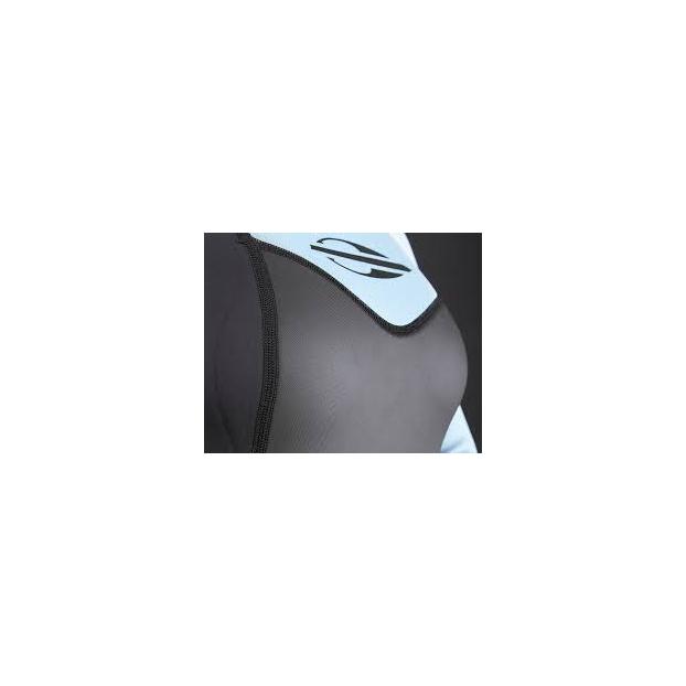 Гидрокостюм длинный MORMAII «DIVA» 3/2 мм - Аритикул s306dvf (XS) черный/голубой MORMAII «DIVA» 3/2 мм - Фото 5