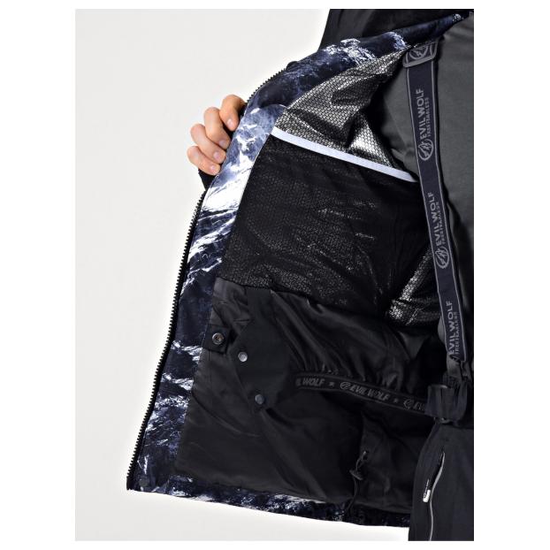 Куртка мужская горнолыжная EVIL WOLF - Аритикул AD 77048-XL - Фото 9