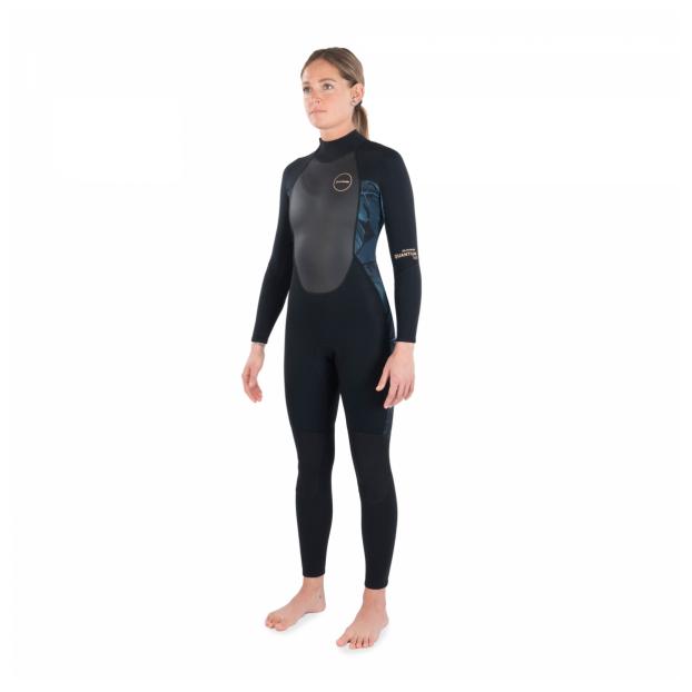 Гидрокостюм DAKINE Women's Quantum Back Zip Full Suit 3/2mm F/L Black/Grey - Аритикул DK22W32QBZFL-Black/Grey-10 - Фото 4