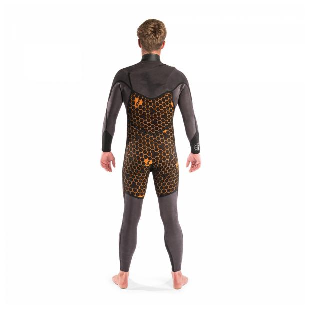 Гидрокостюм Dakine Mens Cyclone Z/F Full Suit 3/2  - Аритикул DK01M32CC1- Graphite/Orange-S - Фото 5