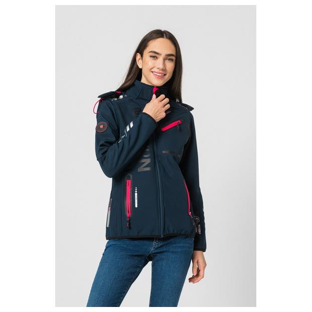 Софтшеловая куртка женская  GEOGRAPHICAL NORWAY «REINE» - Аритикул WT4038F-BLACK-S - Фото 6