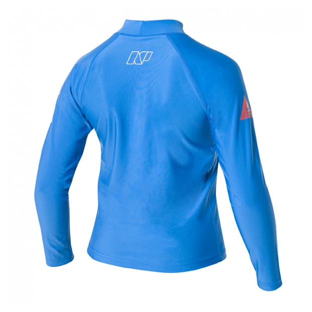 RSD472 Лайкра NP детская JUNIOR RASHGUARD дл. рукав - Аритикул RSD472 С5 (purple/red) (12) - Фото 4