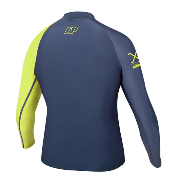 RSD472 Лайкра NP детская JUNIOR RASHGUARD дл. рукав - Аритикул RSD472 С3 (blue) (6) - Фото 2