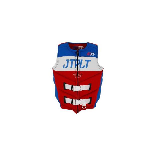 Спасательный жилет неопрен муж. Jetpilot RX PWC Neo Vest ISO 50N - Аритикул 222191-Red/White/Blue-M - Фото 1