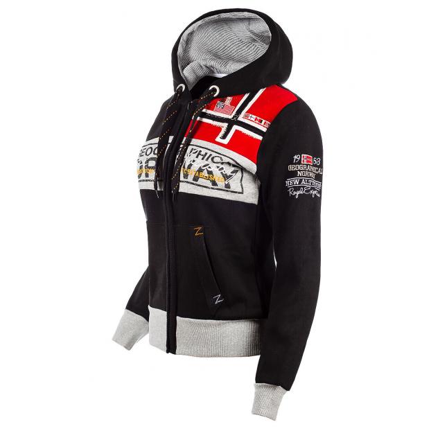 ТОЛСТОВКА ЖЕНСКАЯ GEOGRAPHICAL NORWAY «FLYER» - Аритикул WU6380F/GN-BLENDED GREY-S - Фото 9