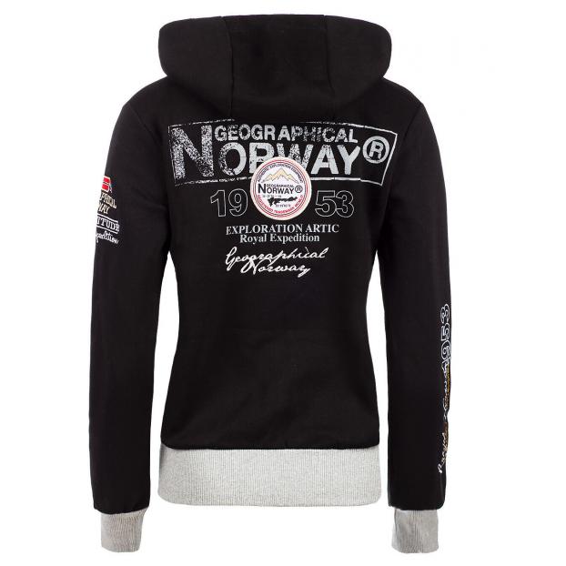 ТОЛСТОВКА ЖЕНСКАЯ GEOGRAPHICAL NORWAY «FLYER» - Аритикул WU6380F/GN-BLENDED GREY-S - Фото 10