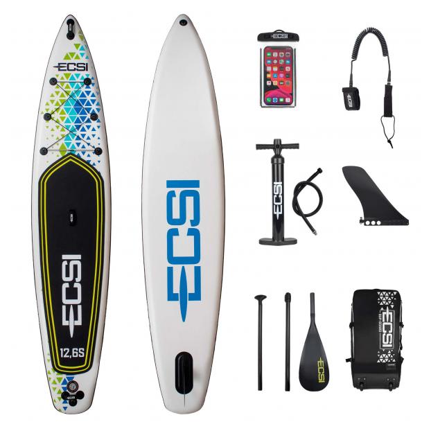 ДОСКА SUP НАДУВНАЯ ECSI EXPERT SPORT (12'6X30''X6'') - Аритикул 00000189-330 л - Фото 4