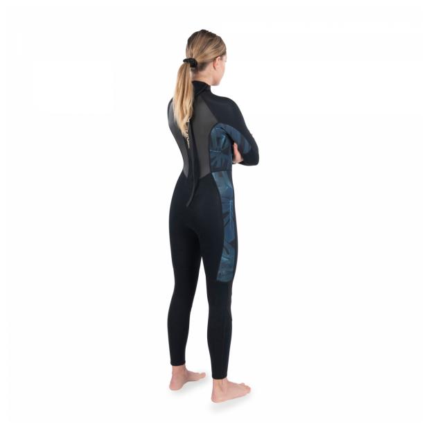 Гидрокостюм DAKINE Women's Quantum Back Zip Full Suit 3/2mm F/L Black/Grey - Аритикул DK22W32QBZFL-Black/Grey-8 - Фото 2