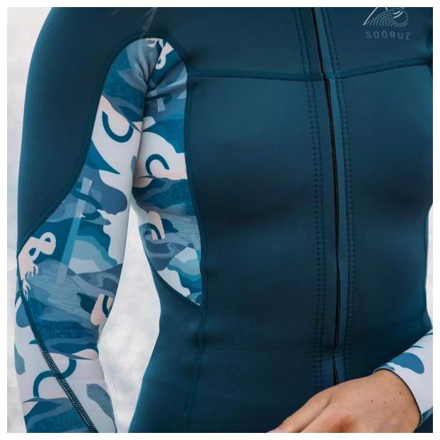 НЕОПРЕНОВАЯ КУРТКА ЖЕНСК. SOORUZ «DIVINE ZIP»  2 ММ - Аритикул S4 WW21TZLSDIVBL- BLUE - XS - Фото 2