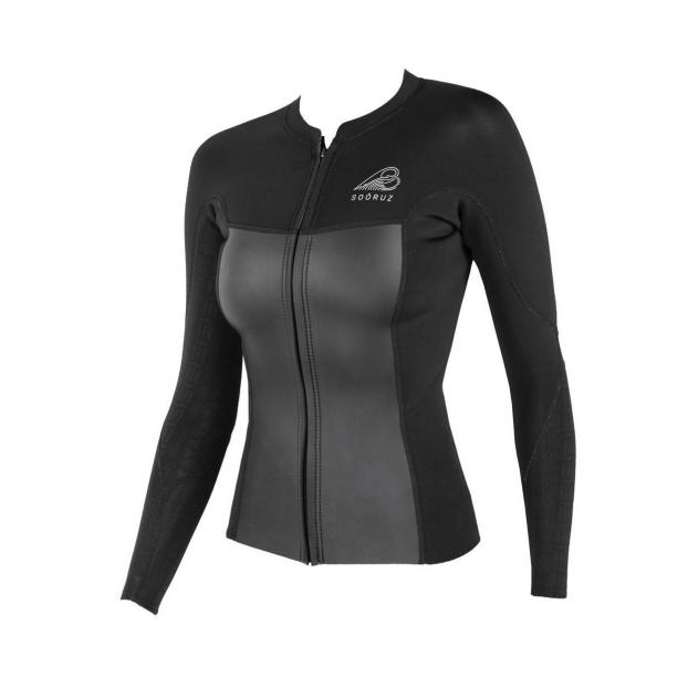 НЕОПРЕНОВАЯ КУРТКА ЖЕНСК. SOORUZ «DIVINE ZIP»  2 ММ - Аритикул S4 WW21TZLSDIVBL- BLUE - XS - Фото 8
