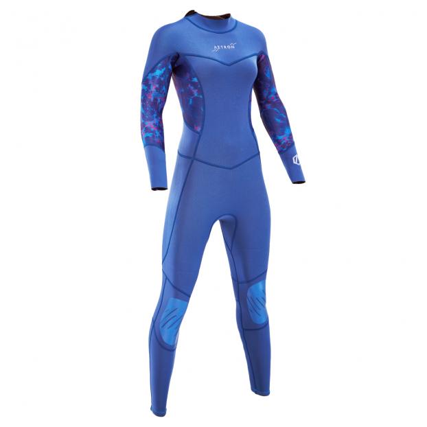 Гидрокостюм AZTRON AURORA WOMEN'S FULL SUIT 3/2 - Аритикул AZTRON AURORA-blue-M - Фото 1