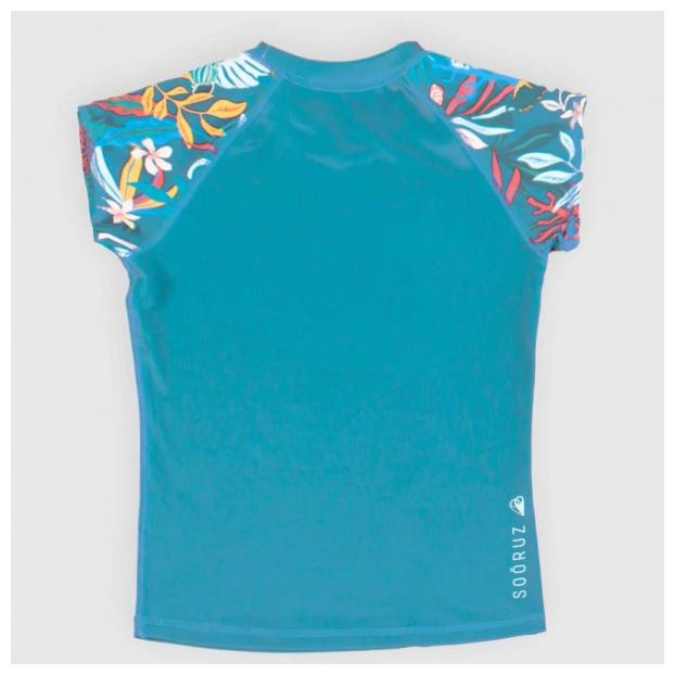 МАЙКА ЖЕНСК. ЛАЙКРОВАЯ. SOÖRUZ RASHGUARD «PALMA» - Аритикул E23 WRALSPAL-EMERALD-S - Фото 2
