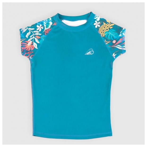 МАЙКА ЖЕНСК. ЛАЙКРОВАЯ. SOÖRUZ RASHGUARD «PALMA» - Аритикул E23 WRALSPAL-EMERALD-S - Фото 1