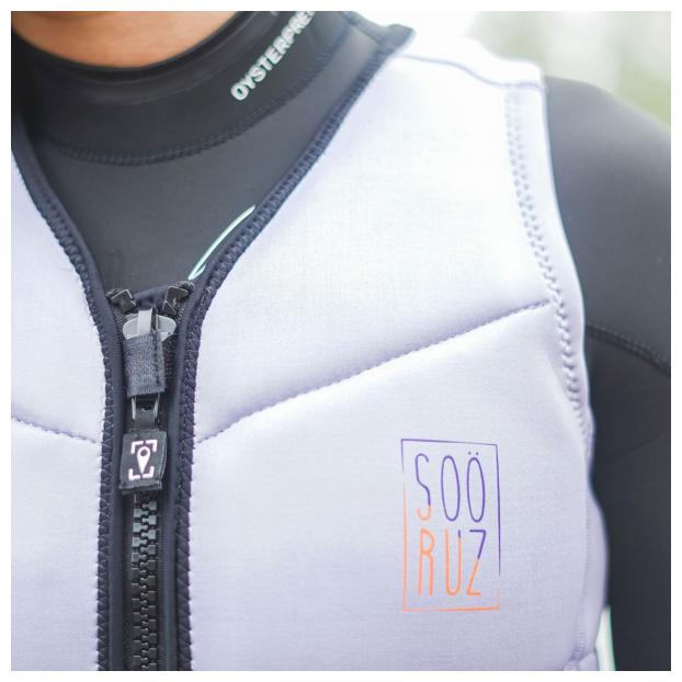 ЖИЛЕТ SOÖRUZ LADY «REAC» (С ПЕРЕДНЕЙ МОЛНИЕЙ) - Аритикул E23 WWVREA-PURPLE-S - Фото 3
