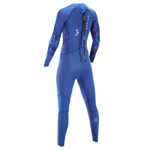 Гидрокостюм AZTRON AURORA WOMEN'S FULL SUIT 3/2 - Аритикул AZTRON AURORA-blue-M - Фото 2