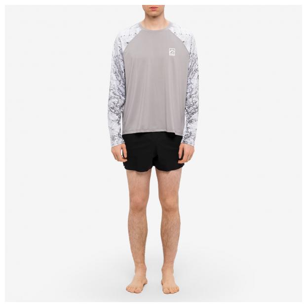 Лайкра KYOTO CORY LS RASHGUARD - Аритикул Cory_light grey-M - Фото 9