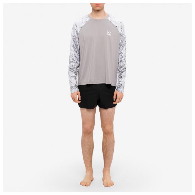 Лайкра KYOTO CORY LS RASHGUARD - Аритикул Cory_light grey-M - Фото 9